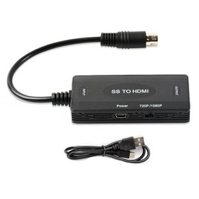 For Sega Saturn Console HDMI Converter SS To HD 1080P Native RGB Signal 16:9/4:3