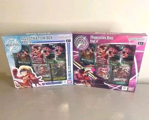 One Piece Illustration Box Vol. 3 und 4 Factory Sealed - Bild 1 von 3