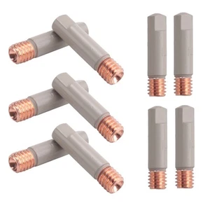 MB 15AK Welding Contact Tips Coating Protect 25mm M6 Gas Nozzle Tip MIG1585 - Picture 1 of 16