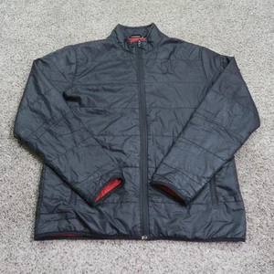 Aether Jacke Herren Große 3 Schwarz Gesteppt Isoliert Full Zip Leicht Outdoor - Bild 1 von 9