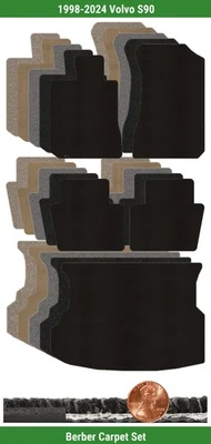 Juego de alfombrillas bereber personalizadas Lloyd para Volvo S90 1998-2024 (5 piezas) #10H5 Foto 1 de 4