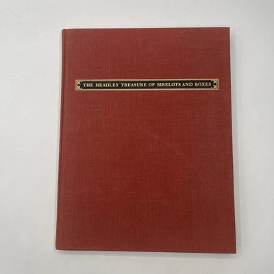 The Headley Treasure Of Bibelots And Boxes By George W. Headley/1965 HC *SIGNED* - Image 1 of 4