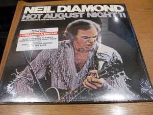 Neil Diamond Hot August Night II Recorded Live In Concert Vinyl NEW SEALED RARE! - Imagen 1 de 9