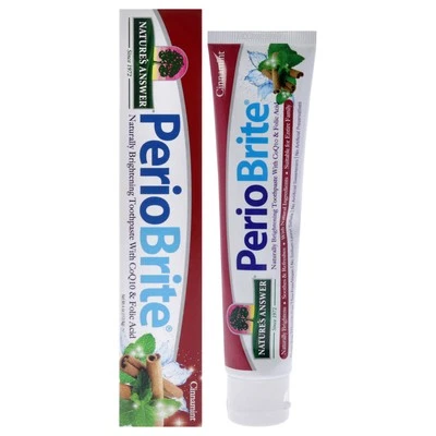 Periobrite Toothpaste - Cinnamint by Natures Answer for Unisex - 4 oz Toothpaste - Image 1 of 4