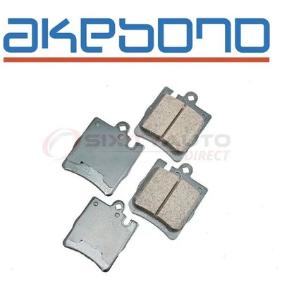 Akebono EURO Rear Disc Brake Pad Set for 1996-2003 Mercedes-Benz E320 - at - Image 1 of 4