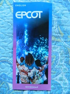 Mapa guía de Walt Disney World Epcot 2024 - Imagen 1 de 2