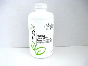 Natural Visions schäumende Handseife Superkonzentrat Pfirsiche & Creme 33,8 Oz. NEU - Bild 1 von 2