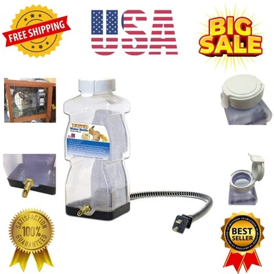 Modelo Botella de Agua Calefacción para Conejos, 32 Onzas, 20 Vatios, 4.2 x 4.2 x 11.5 pulgadas... Foto 1 de 4