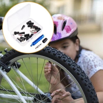 1 Set/26 PCS Repair Tool Cores Tire Valve Core Remover Tire Stem Core Wheel Stem - Image 1 of 4