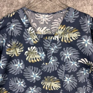 Camisa Médica Hawaiana Para Hombre Extra Grande Floral Palmera Bolsillo Aloha - Imagen 1 de 12