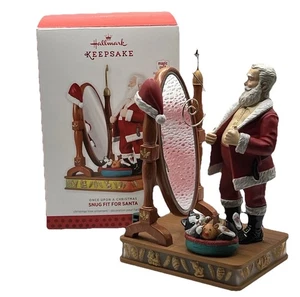 Hallmark Keepsake Snug Fit For Santa 2013 Exclusive Christmas Ornament New - Picture 1 of 11