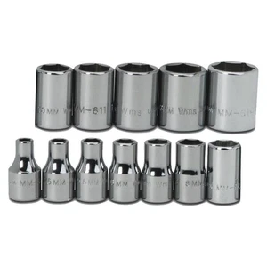 Williams metrisch 1/4" Antrieb flach SUPERTORQUE™ Steckschlüsselsatz - 6 Punkt (12 Stück) - Bild 1 von 1