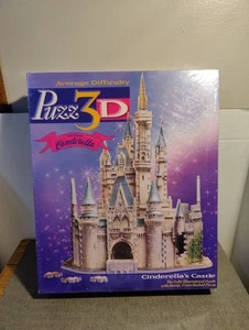 Cinderella Puzz3D Walt Disney's Cinderella’s Castle 530 Pc 3D Puzzle-New - Picture 1 of 6