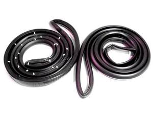1977-1986 Chevrolet Caprice & Impala 4 dr new front door weatherstrip seals, pr - Picture 1 of 2
