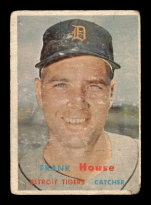 1957 Topps Baseball #223 Frank House Poor Detroit Tigers - Image 1 of 2