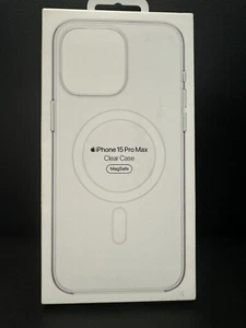 Coque transparente authentique Apple iPhone 15 Pro Max avec MagSafe (MŤ33ZM/A) - Photo 1 sur 5