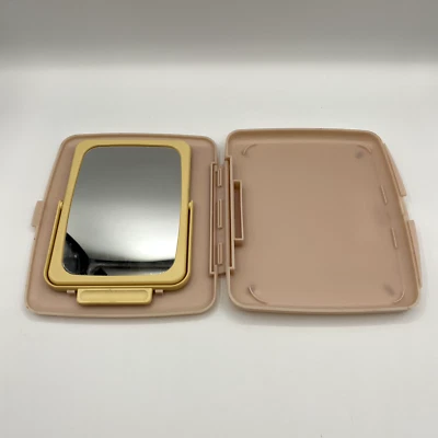 Vintage MARY KAY Travel Magnify Two Sided Mirror in Carry Case - Image 1 of 4
