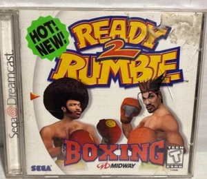 Ready 2 Rumble Boxing Sega Dreamcast Complete Midway Classic Video Game - Picture 1 of 3