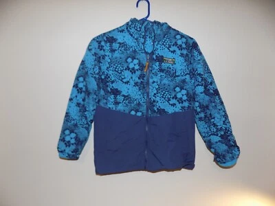 L .L. BEAN GIRLS WINTER JACKET W / HOOD M 10 - 12 BLUE - Image 1 of 4