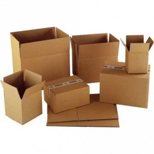 Brown Postage Boxes Strong Single Wall Multi-Purpose Box Multiple Sizes - Picture 1 of 14