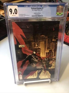 Batman Spawn #1 CGC 9.0 White Pages Sean Murphy Cover Variant 🔥 🔥 - Picture 1 of 5