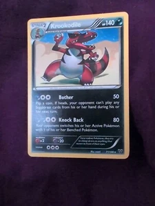 Pokémon TCG Krookodil XY Base 71/146 Regular Rare LP. - Bild 1 von 2
