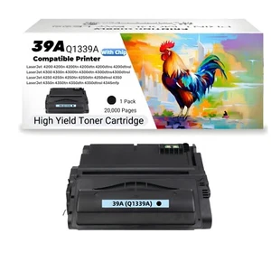 39A Q1339A Compatible Toner Cartridge for HP 39 A LaserJet 4200 4300 4250 4350 - Picture 1 of 8