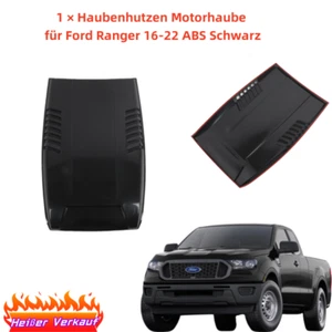 Capó negro mate para Ford Ranger 2016-2022 plástico de alta calidad - Imagen 1 de 9