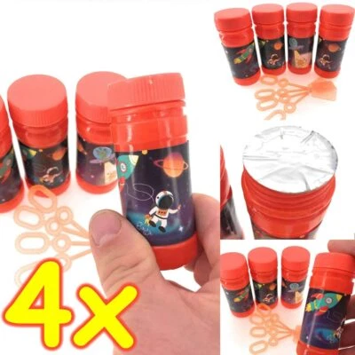 CARPETA 4 SEIFENBLASEN WELTRAUM - Mitgebsel Kindergeburtstag Kinder Geburtstag Spiel Set