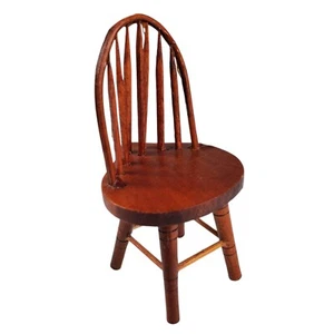 Dollhouse Miniature Shackman Windsor Chair Wood 1:12 - Picture 1 of 7