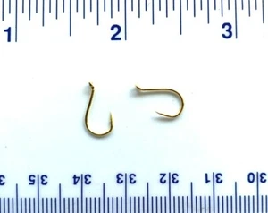 100 GT Top Quality Gold Salmon Egg Octopus Fishing Hooks size 10 - Picture 1 of 1