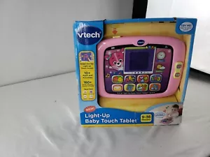 VTech Light-Up Baby Touch Tablet, Pink clock numbers music - Picture 1 of 4