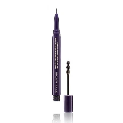 True Feather Brow Marker Gel Duo - Dark Brunette by Kevyn Aucoin 0.06 oz - Image 1 of 3