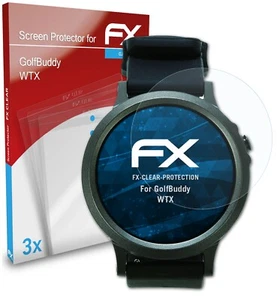 atFoliX 3x Screen Protection Film for GolfBuddy WTX Screen Protector clear - Zdjęcie 1 z 8