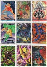 1993 Skybox Marvel Masterpieces Trading Cards / Pick / Choose From List / bx3