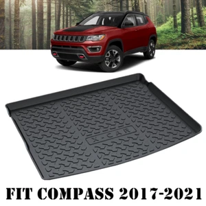 Boot Liner for Jeep Compass 2017+ Heavy Duty Cargo Trunk Mat Car Accessories - Picture 1 of 7