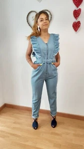 Mono vaquero mujer , tela fina, muy fresquito para el verano. - Imagen 1 de 4