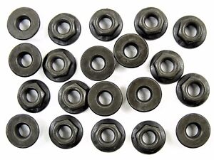 Chrysler Nuts- M5-.80 Thread- 8mm Hex- 12mm Flange- 20 nuts- #182