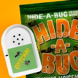 Hide A Bug Cricket Noisemaker - Jokes, Gags and Pranks (Packaging May Vary) - Picture 1 of 5