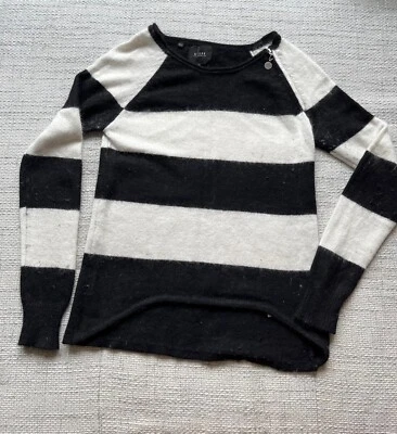Guess Jersey Rayas Blanco y Negro 26% Angora Mujer Talla XS Foto 1 de 4