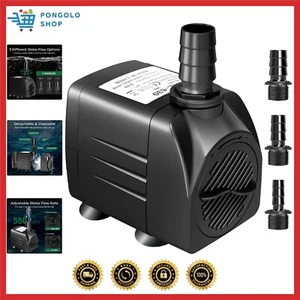 550GPH Submersible Pump 30W Ultra Quiet Fountain Water Pump, 2000L/H, with 7.... - Picture 1 of 8