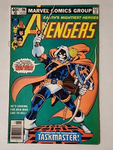 Avengers #196 Newsstand Edition 1980 Marvel Comics 1st appearance of Taskmaster - Picture 1 of 2