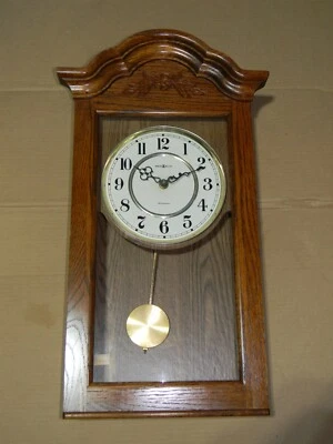 Howard Miller 613-235 "Bellflower" Quartz Wall Clock Westminster Chime - Image 1 of 4