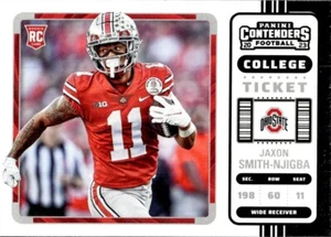 Jaxon Smith-Njigba 2023 Chronicles Contenders Draft Picks - RC #15 - Ohio State - Picture 1 of 2