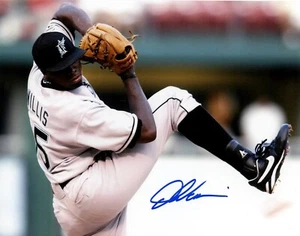 Dontrelle Willis Signed Autographed Florida Marlins 8x10 Photo LSCM COA #2 - Picture 1 of 1
