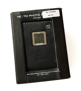 Carte mémoire de stockage photo Nexto sauvegarde CF SD ND2730 DISQUE DUR 500 Go étui cuir - Photo 1/13