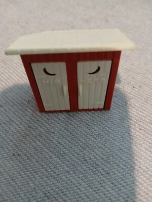 Plasticville - O-O27 Original vintage Outhouse - Image 1 of 2