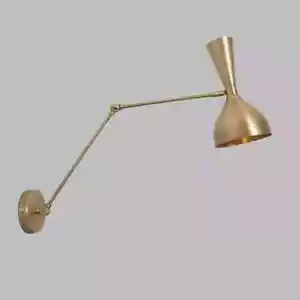 Articulated WALL LAMP Modern Brass Sconce Mid century Modern Stilnovo Style - Picture 1 of 5