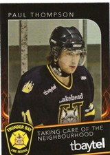 Paul Thompson 2013-14 Lakehead Thunderwolves