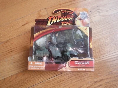 Figura Motocicleta Soldado Alemán Indiana Jones Última Cruzada NUEVA Foto 1 de 4